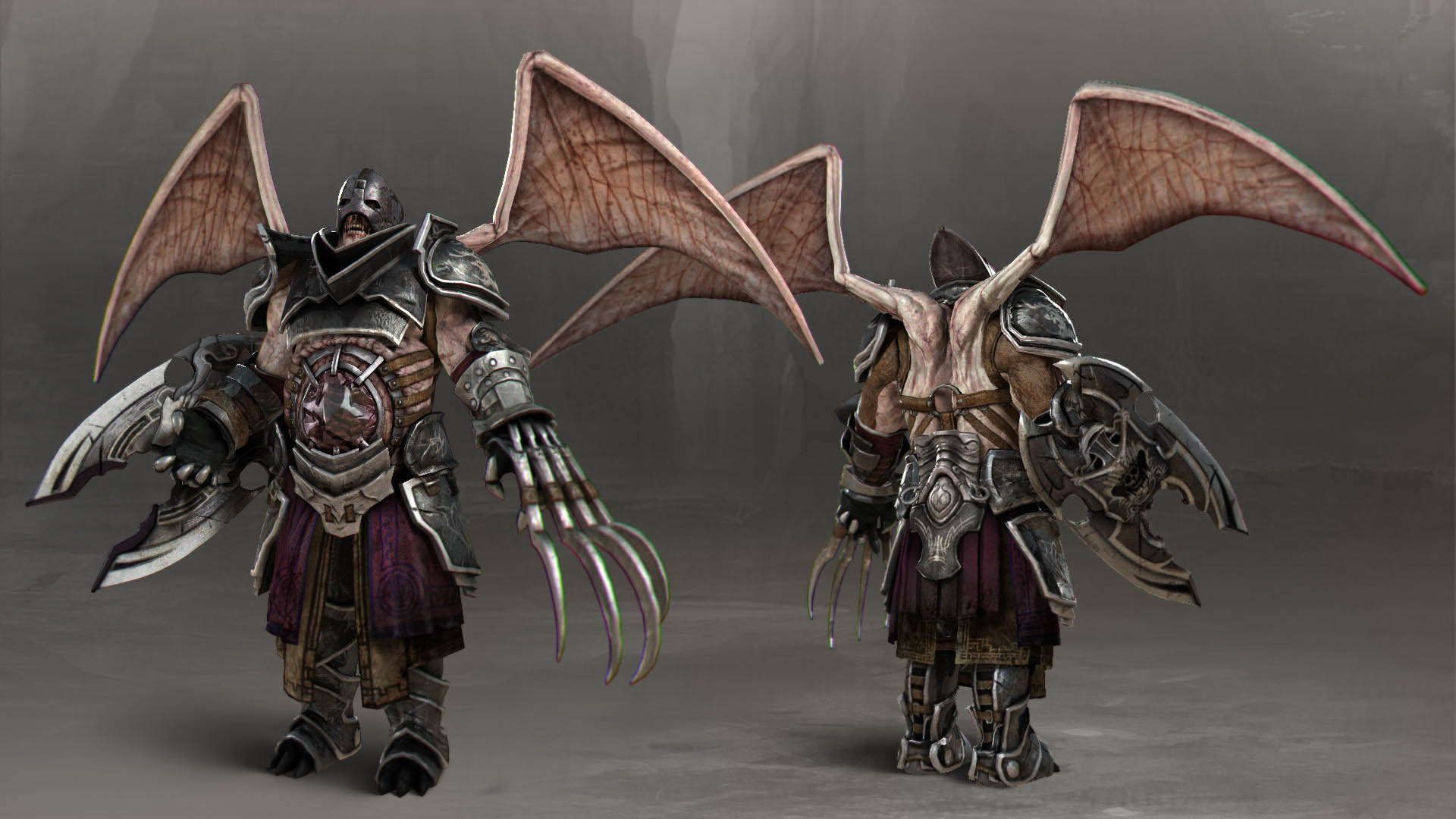 10 monster 3d model by jeen lih lun