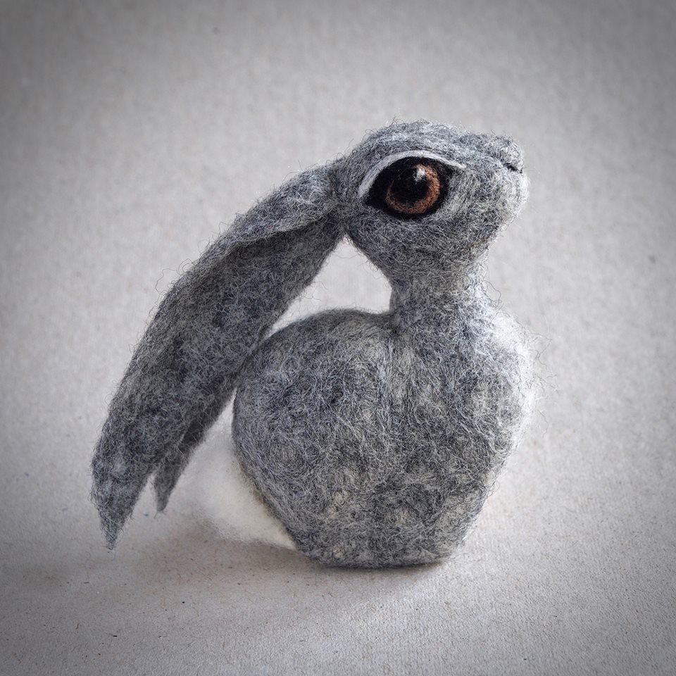 10 rabbit animal sculpture by zenia