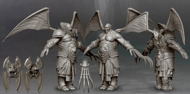 monster 3d model