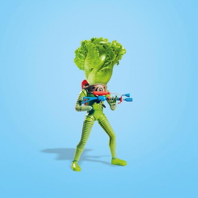 lettuce photo manipulation