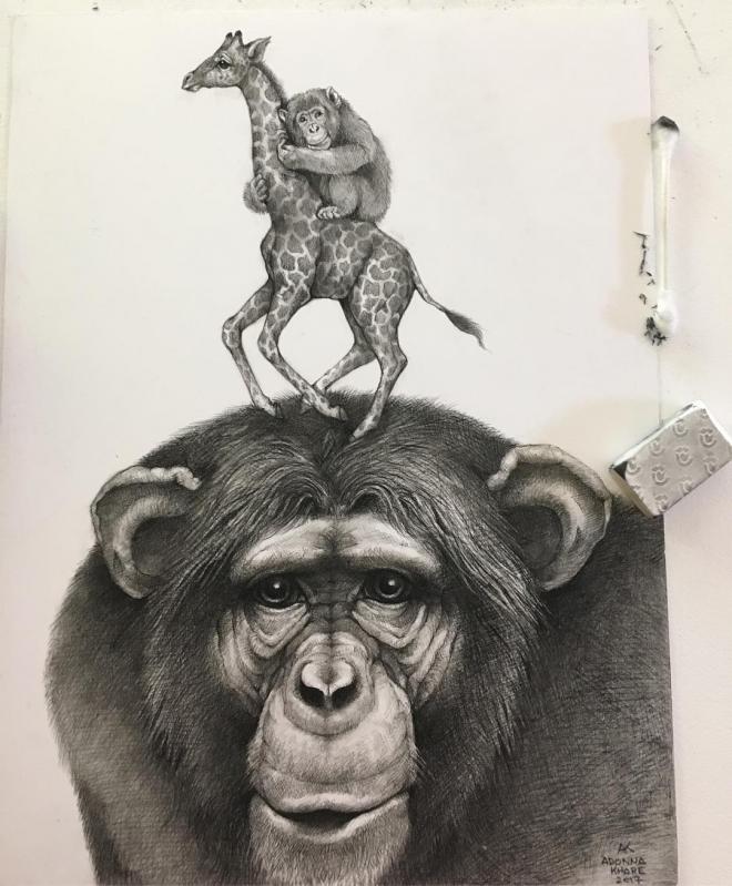 best friends funny drawing