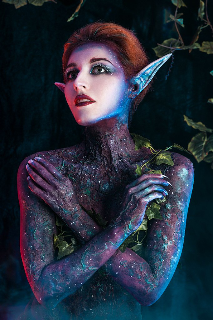 3 body painting art photography by afemera