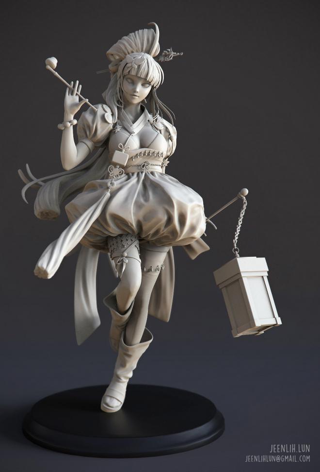 gisaeng 3d model
