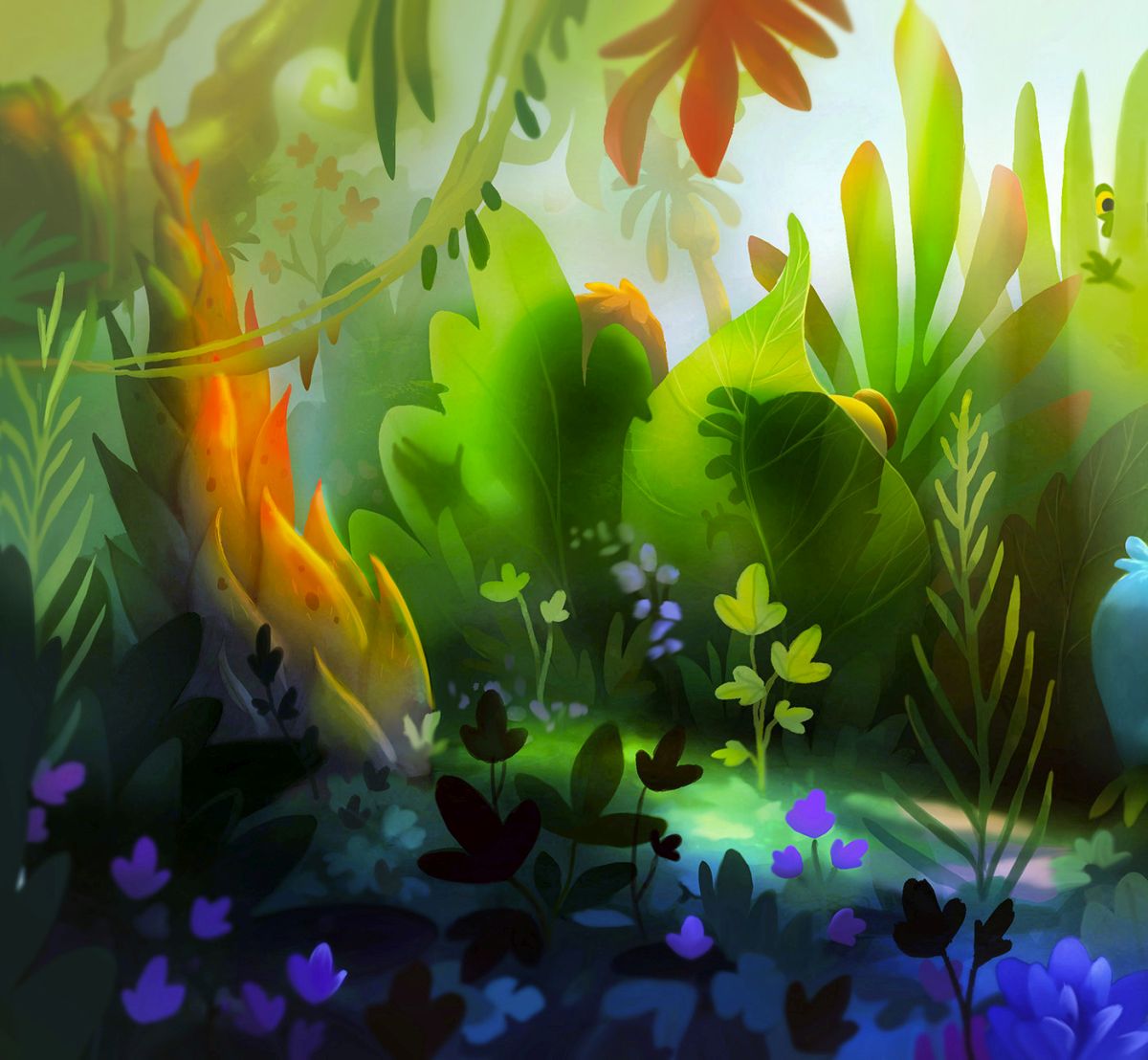 4 digital illustrations by andrey gordeev