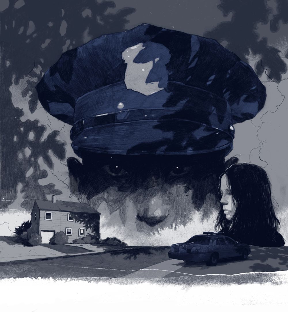 4 editorial digital illustrations by simon
