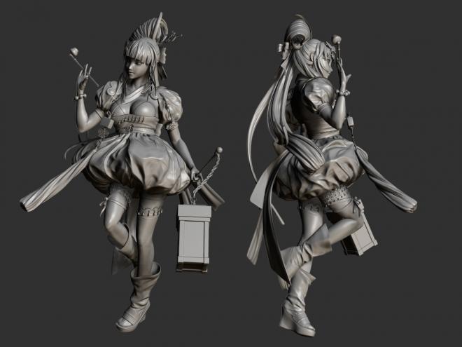 gisaeng 3d model