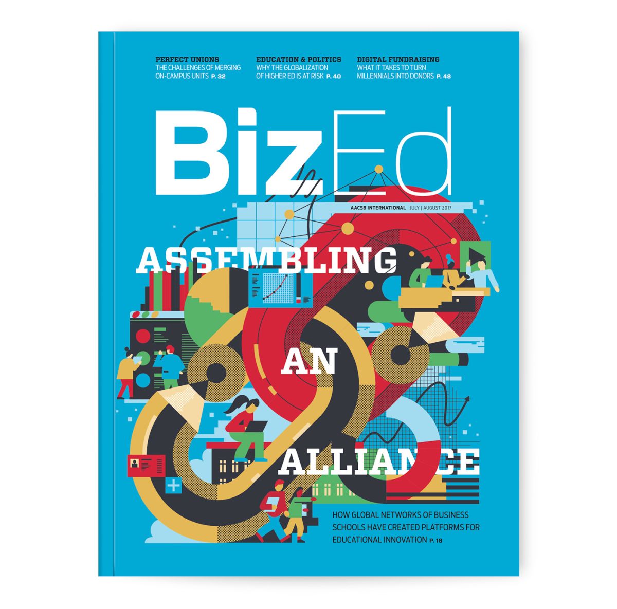 6 editorial illustrations by aleksander savic