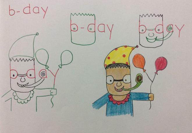 bday wordtoon