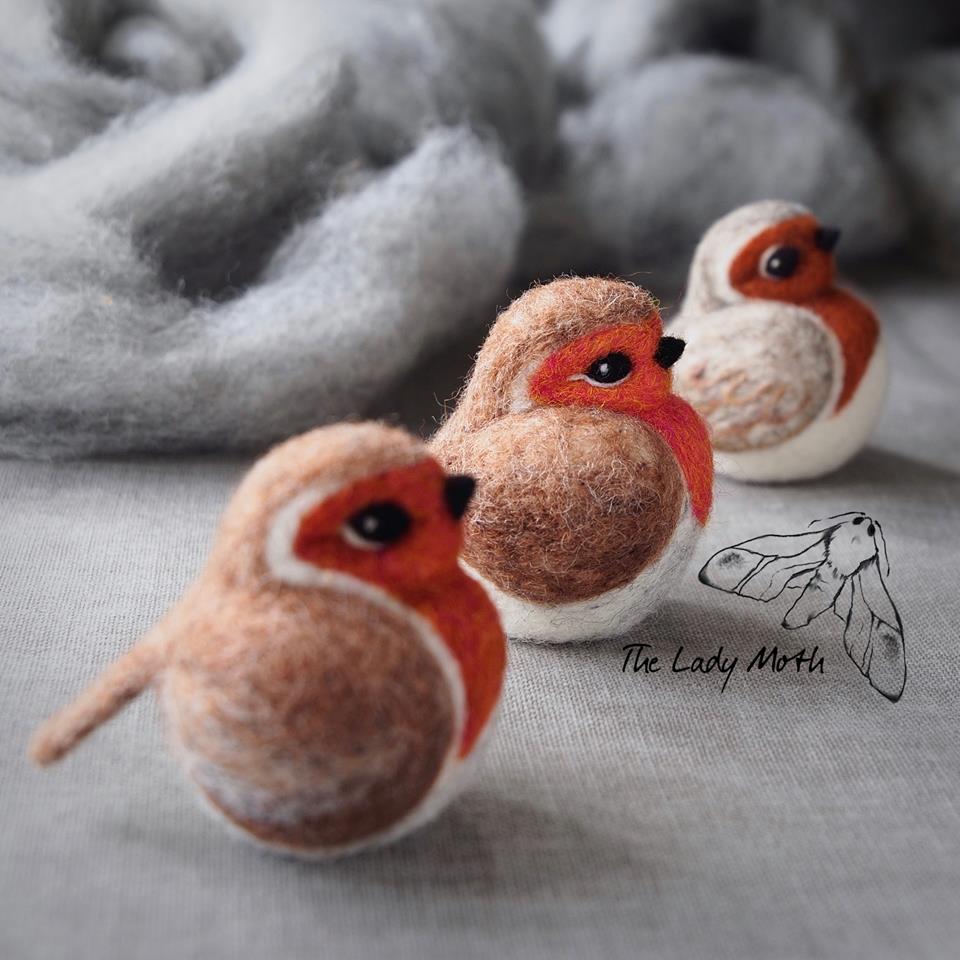 9 birds animal sculpture by zenia