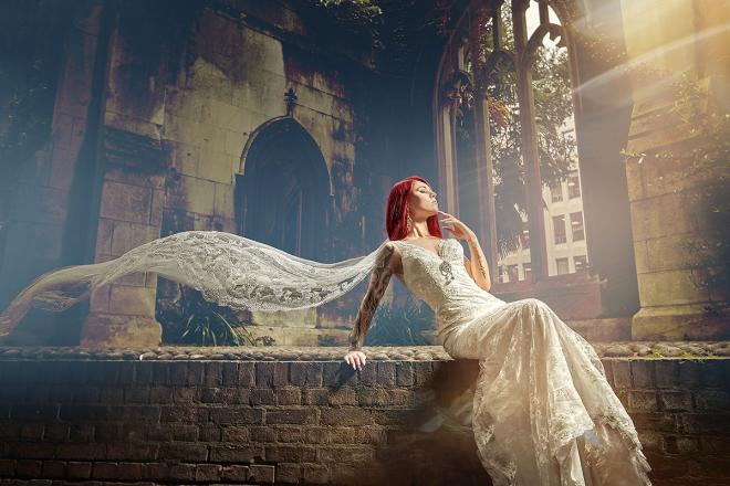 fantasy wedding photography