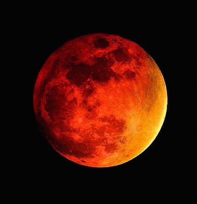blood moon lunar eclipse photography