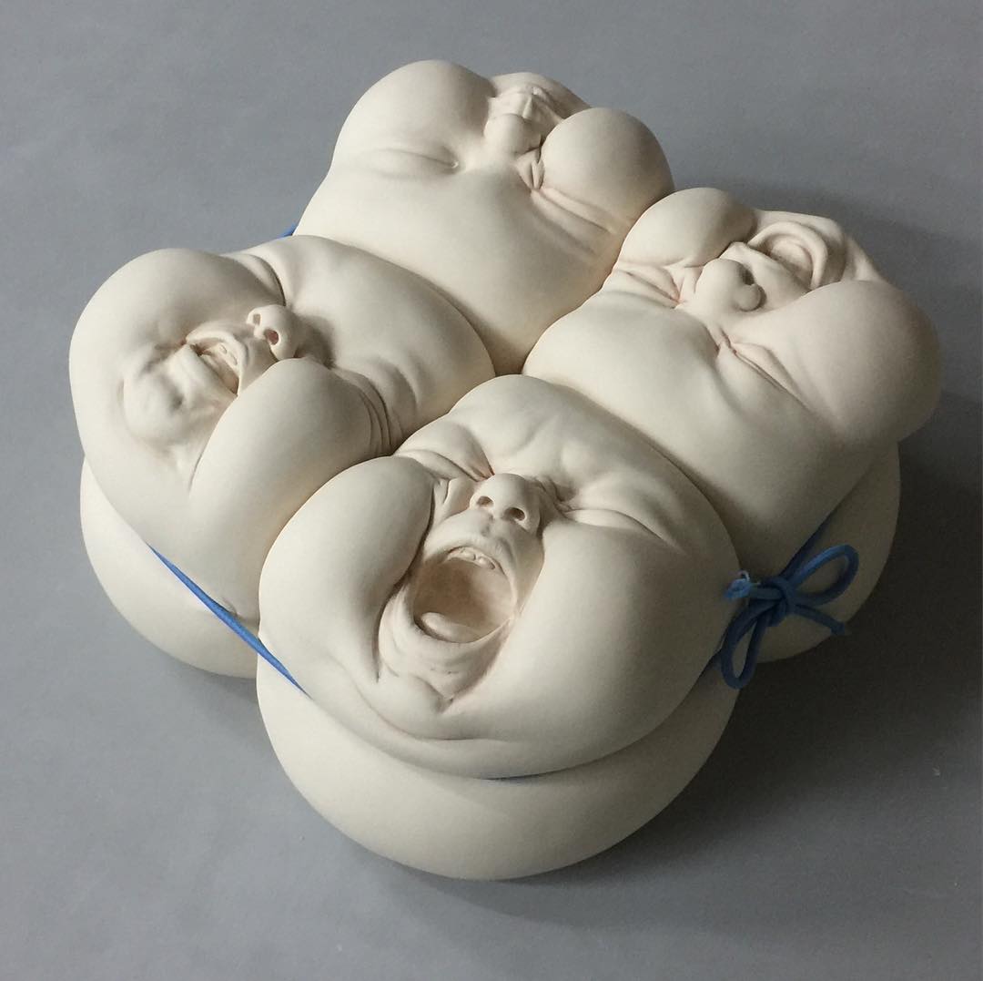 15 ceramic sculpture byjohnson tsang