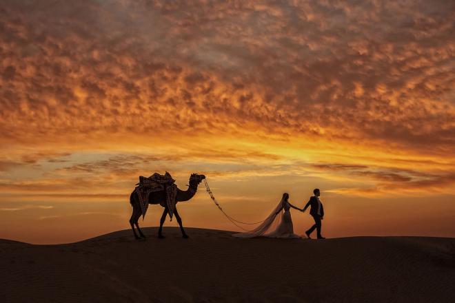 desert destination wedding photography