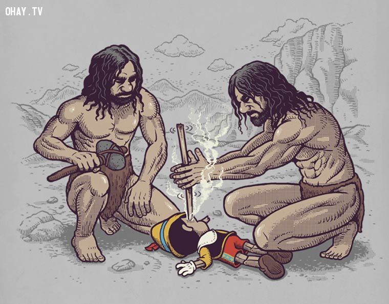 2 fire funny drawing by ben chen