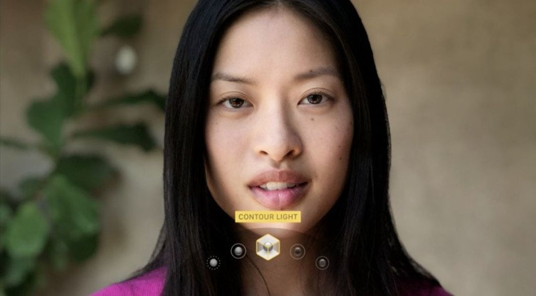 2 portrait lighting effect by iphone