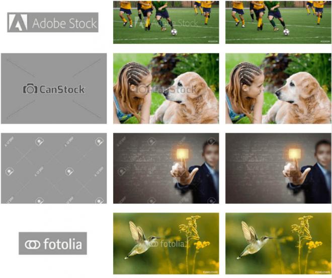 stock google watermark