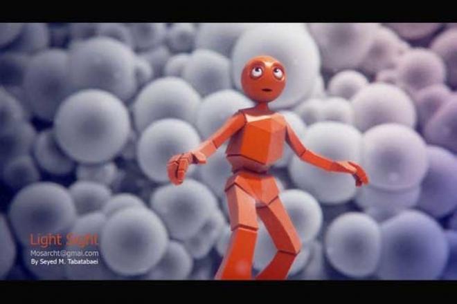 3d animation movie light sight
