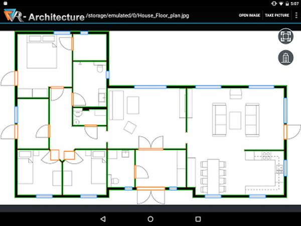 3d android app vr architecture