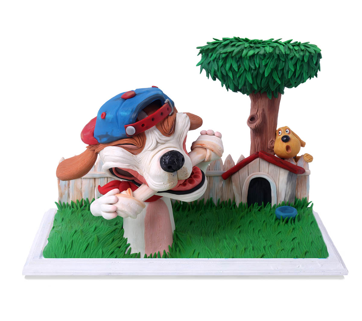 animal clay sculpture by sungjae kim