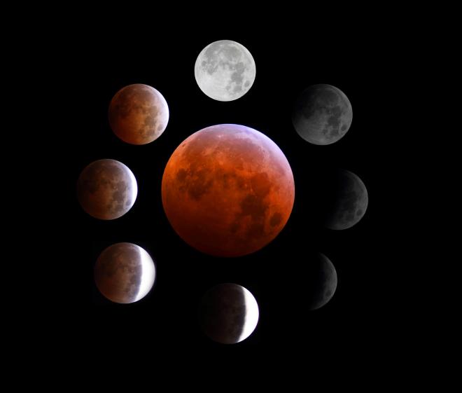lunar eclipse photos