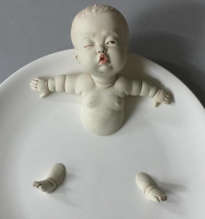 ceramic sculpture byjohnson tsang