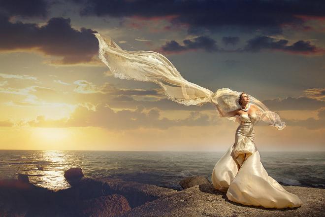 fantasy wedding photography