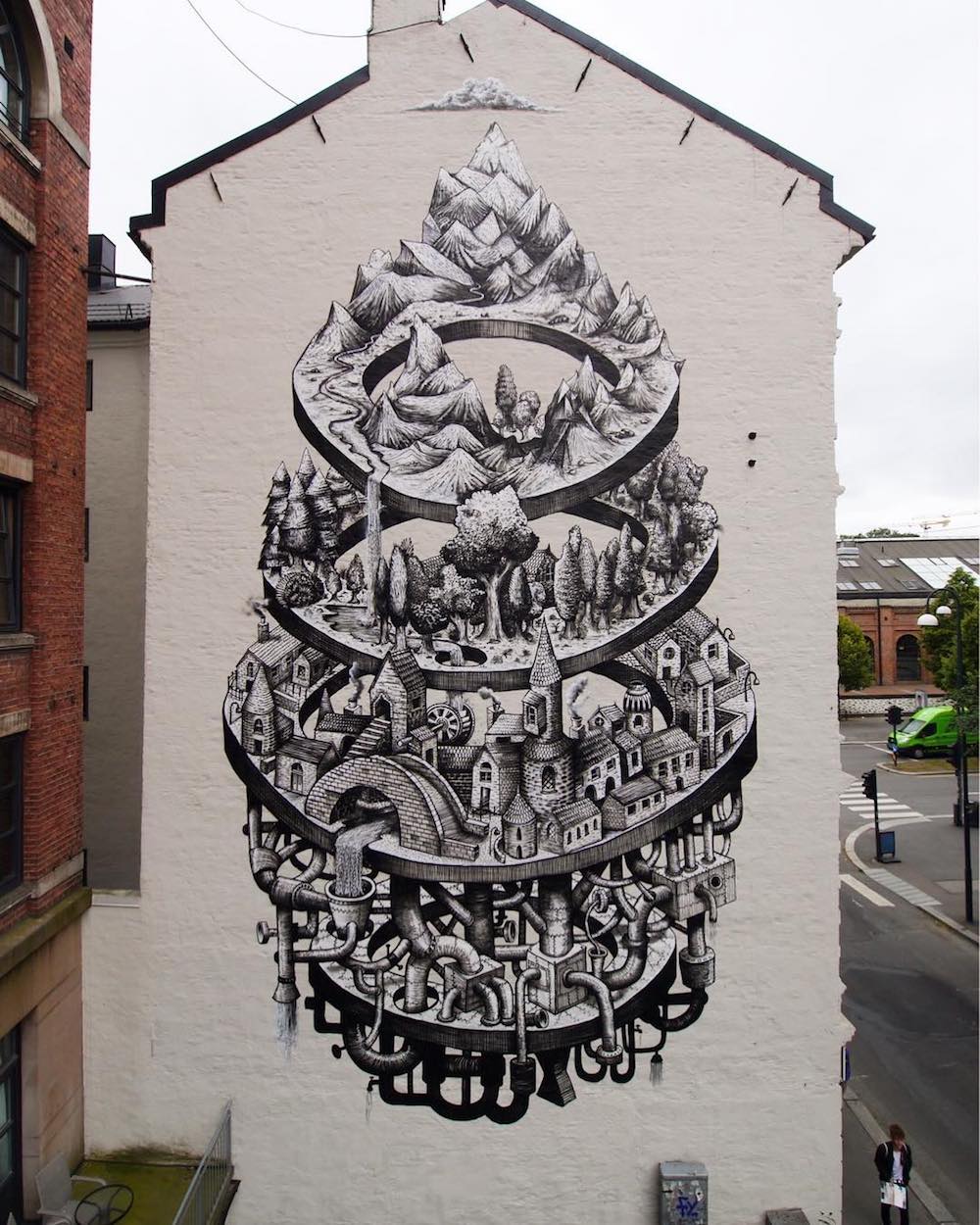8 surreal mural art by phlegm