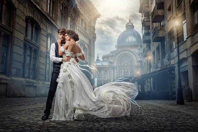 fantasy wedding photography