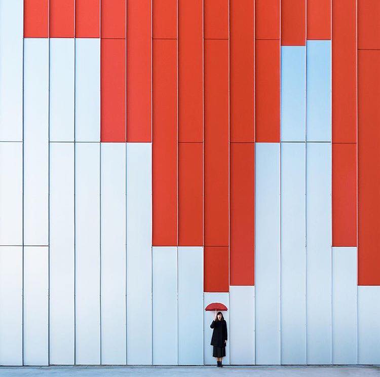 9 red stripes creative photography by cureda