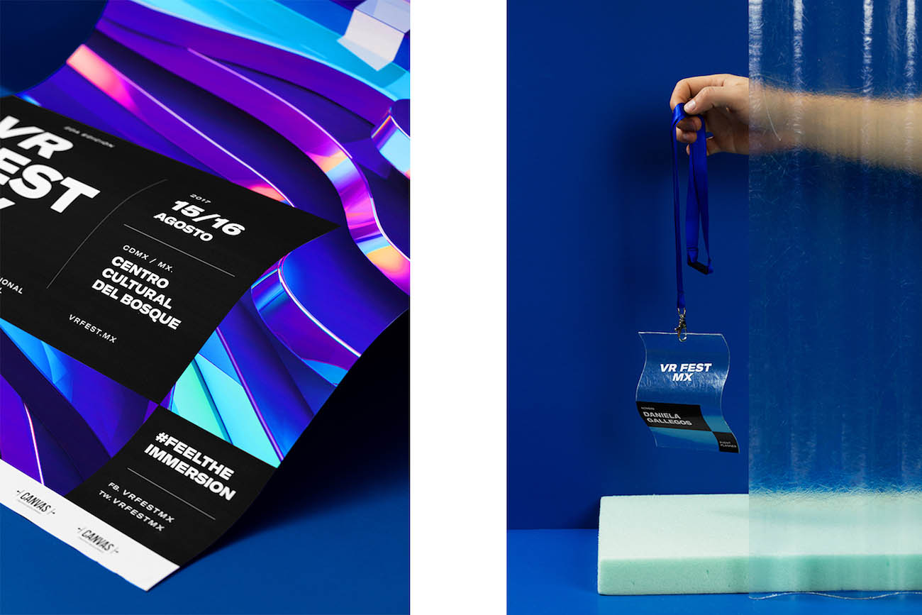 9 vr fest branding design by futura