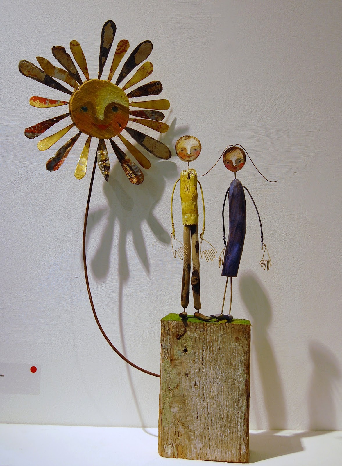 flower sculpture fresh air show edwina bridgeman