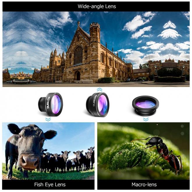 android phone lenses