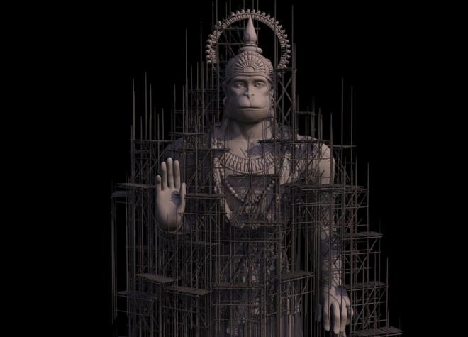 hanuman bollywood superstar monkey 3d animation