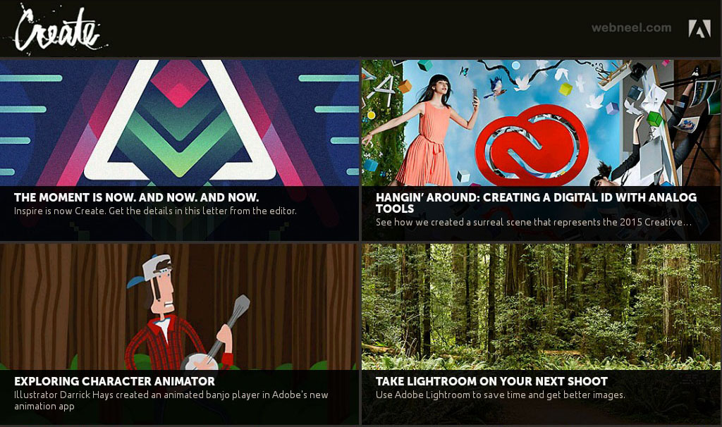 adobe create magazine app