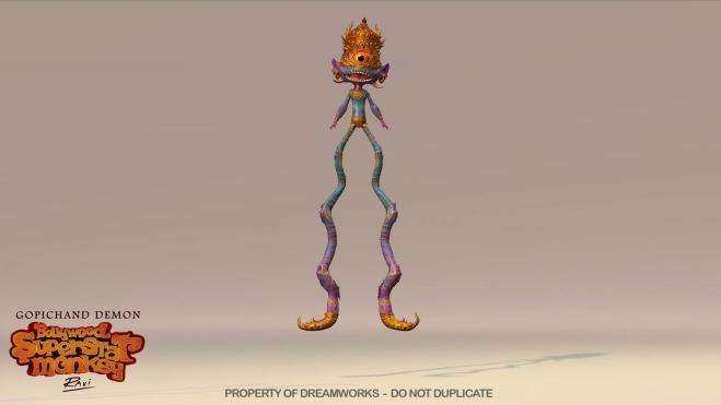 gopichand bollywood superstar monkey 3d animation