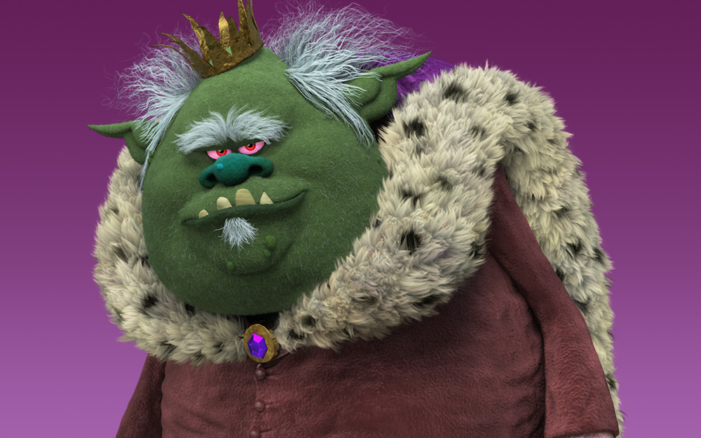 bergen king gristle sr trolls 3d animation movie