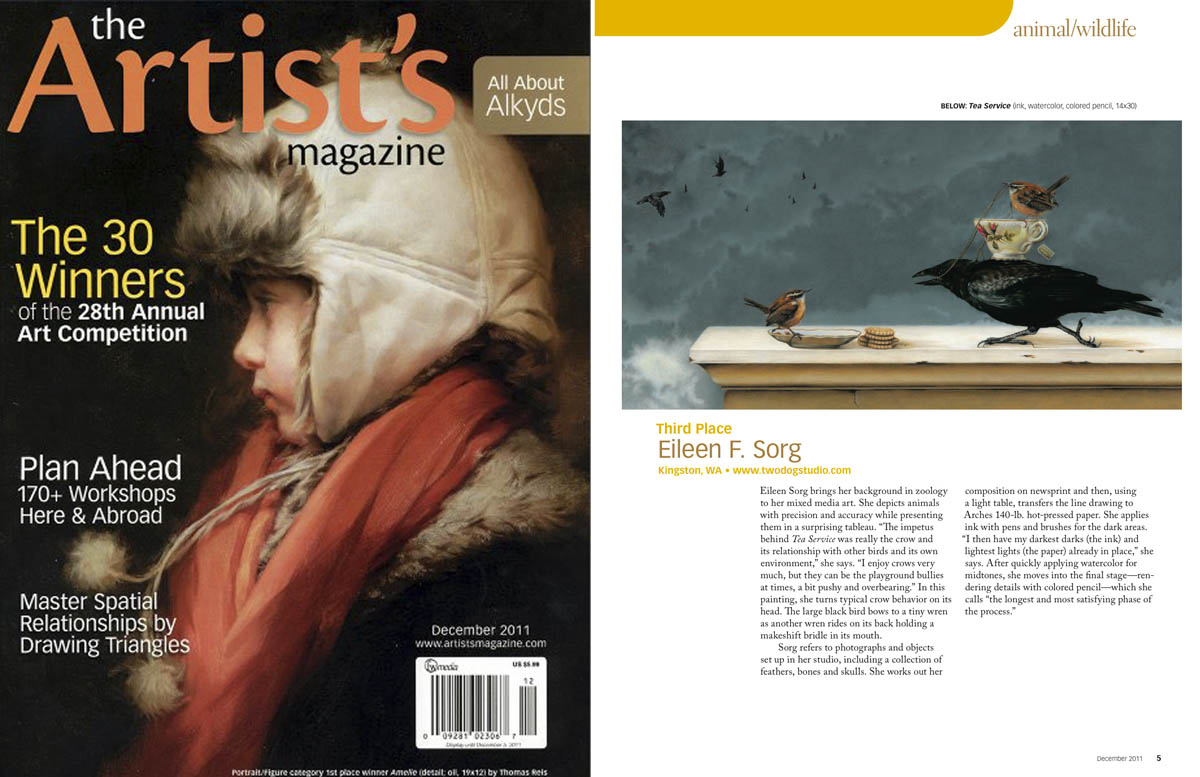 artist magazine art competition