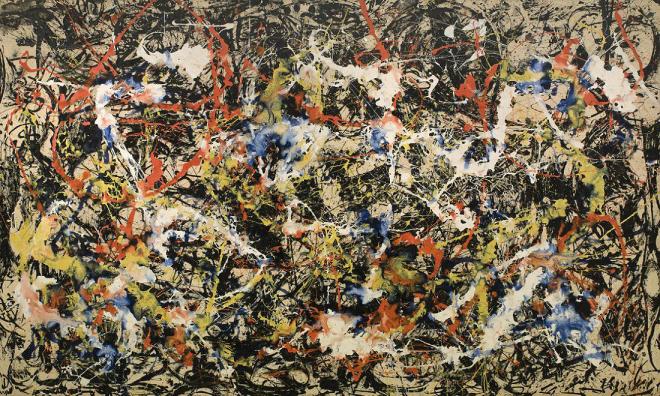 convergence abstract painting