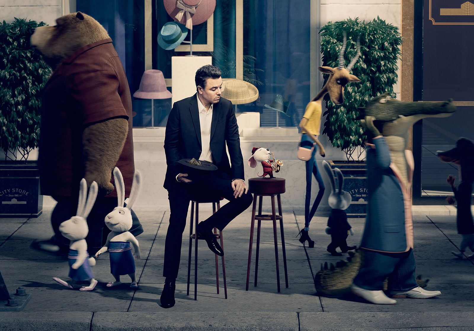 seth macfarlane mike sing 3d animation movie