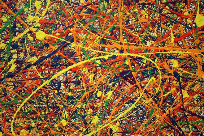 colorful abstract painting