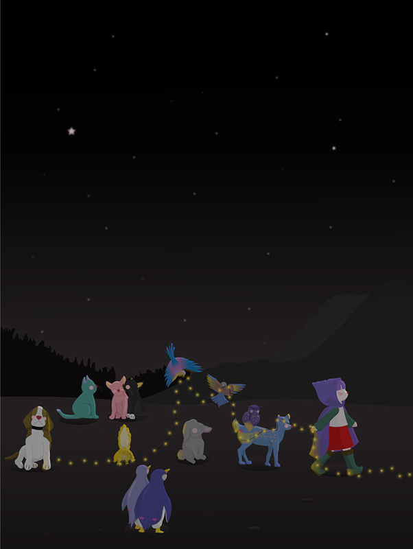 walk moon illustration