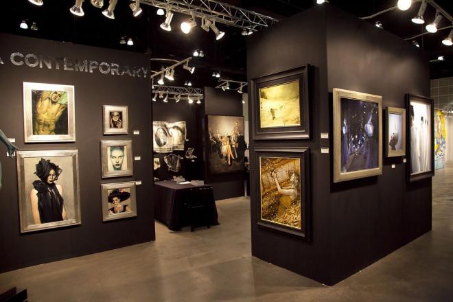painting contemporary art la art festival