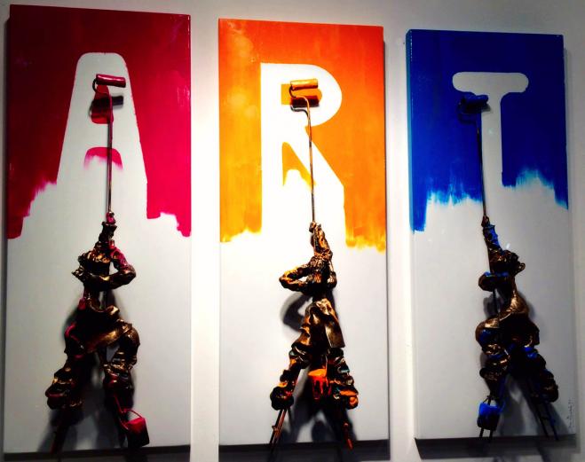 painting contemporary art la art festival