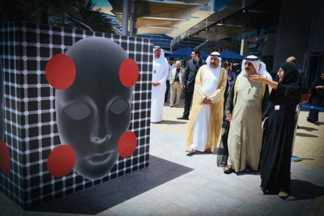 black face dubai art festival