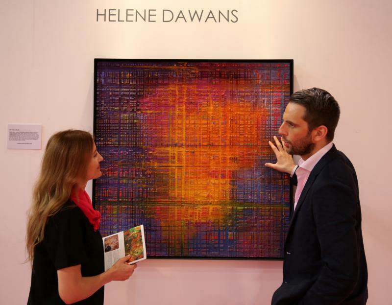 contemporary painting helene dawans