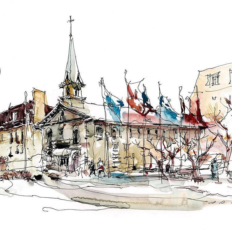 urban sketching marc taro holme