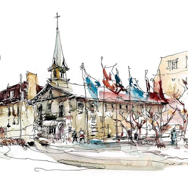 urban sketching
