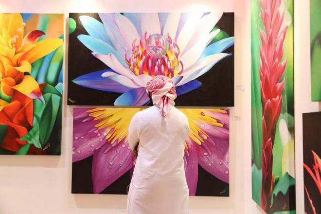 flowers dubai art festival
