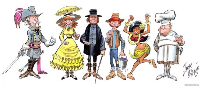 jack davis cartoons mad magazine