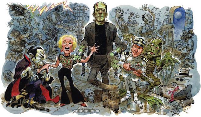 jack davis cartoons mad magazine